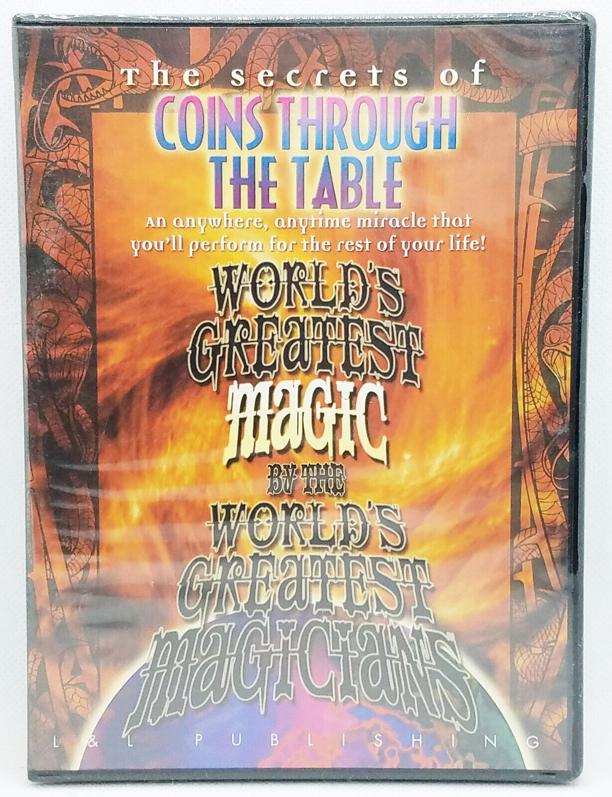 COINS THROUGH THE TABLE World\'s Greatest Magic  DVD Roth Mendoza Jennings Regal