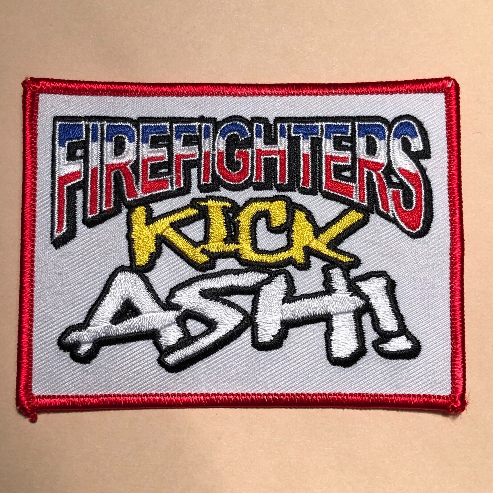 Firefighters Kick Ash patch NEW