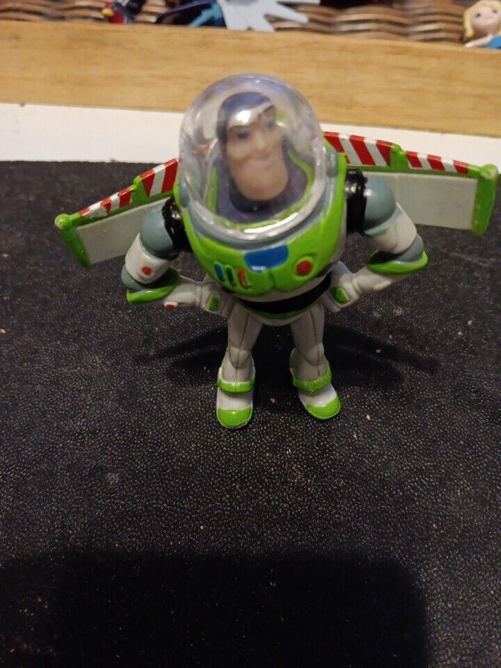 Disney Pixar Toy Story Buzz Lightyear 3” PVC Figure Collectible Cake Topper
