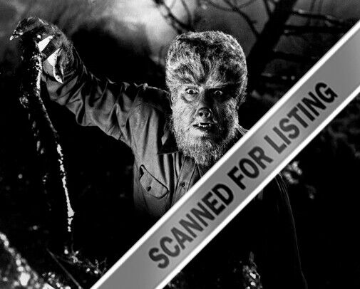 Universal Monsters THE WOLFMAN Lon Chaney Jr. 8X10 PHOTO #1985