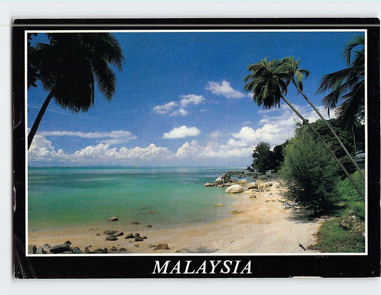 Postcard A Typical Beach In Penang Malaysia