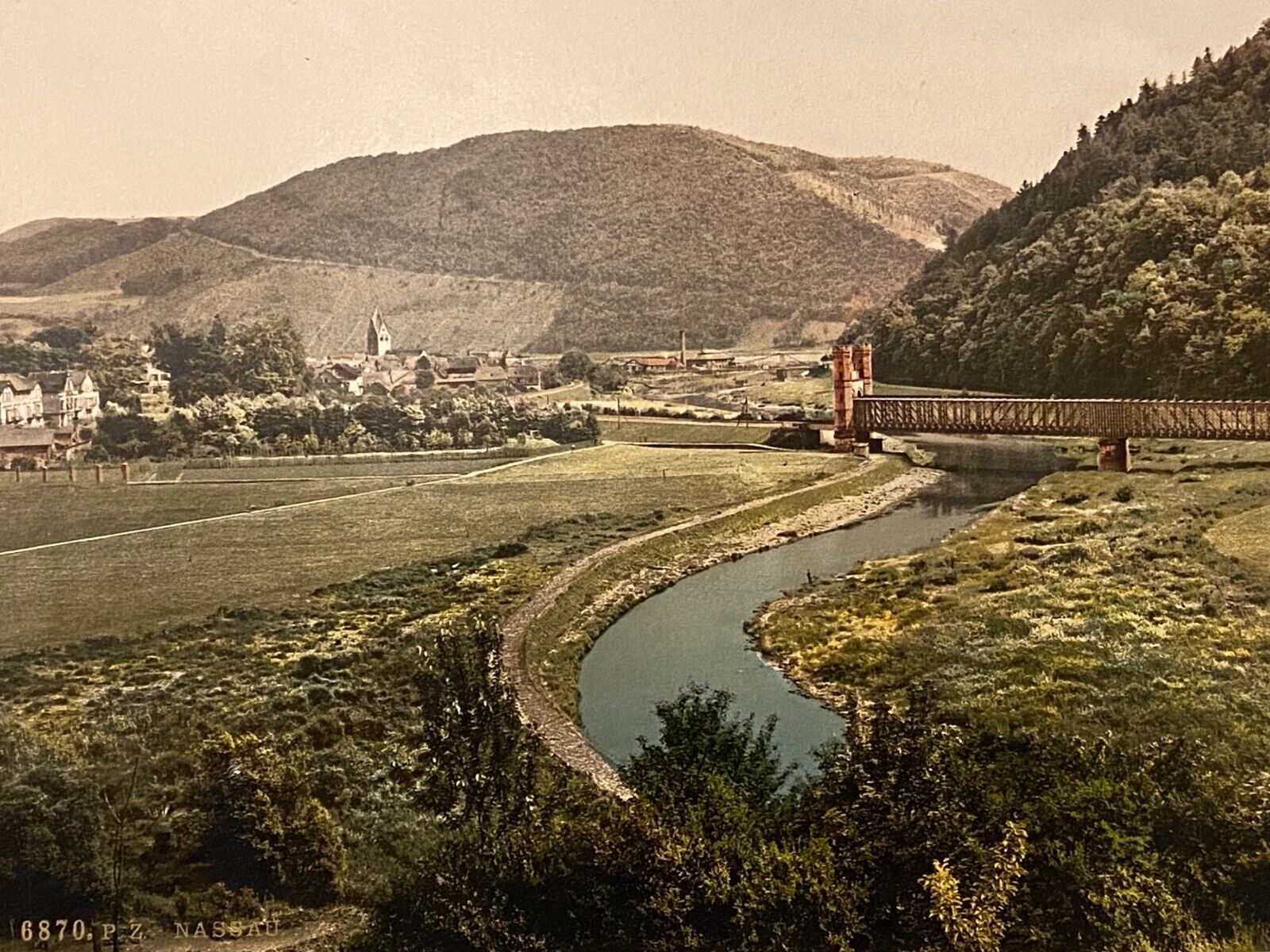 Photochrome PZ - NASSAU - Rhineland Palatinate - GERMANY - n°6870 - circa 1896