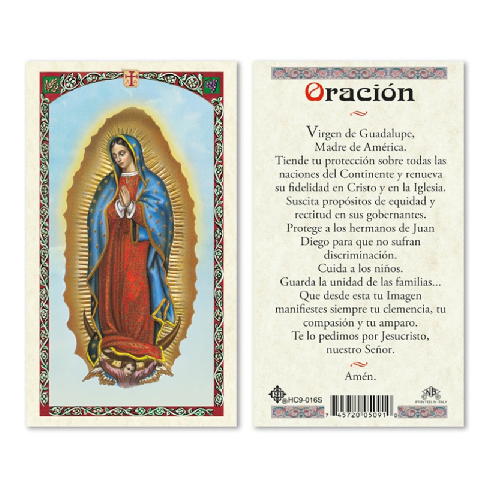 Virgen de Guadalupe Oración