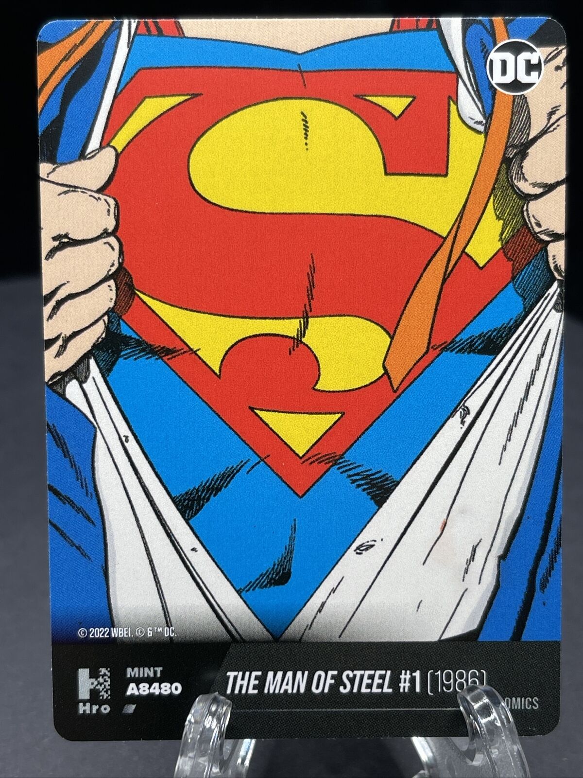 DC Hybrid Trading Card 2022 Chapter 1 Common The Man Of Steel #1 Card #A8480