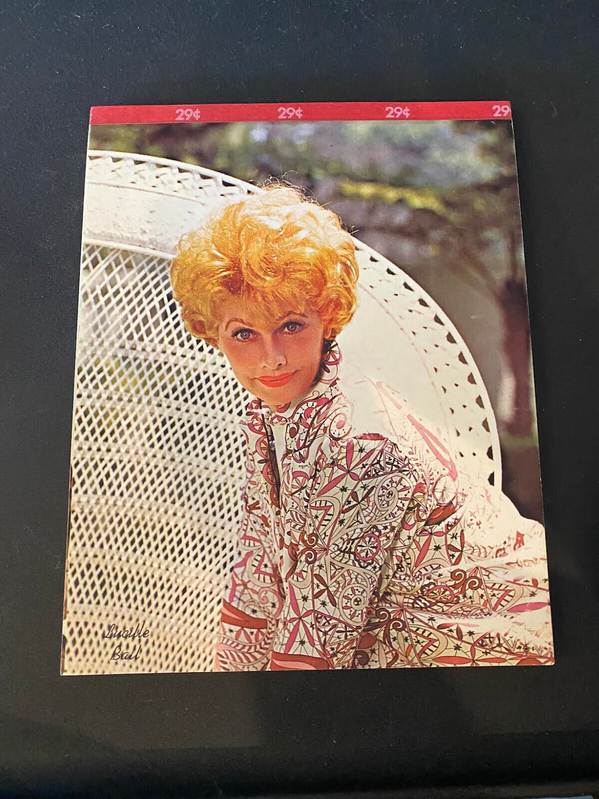 Lucille Ball notebook pad of paper, VERY RARE-SEEMS TO BE A FULL PAD