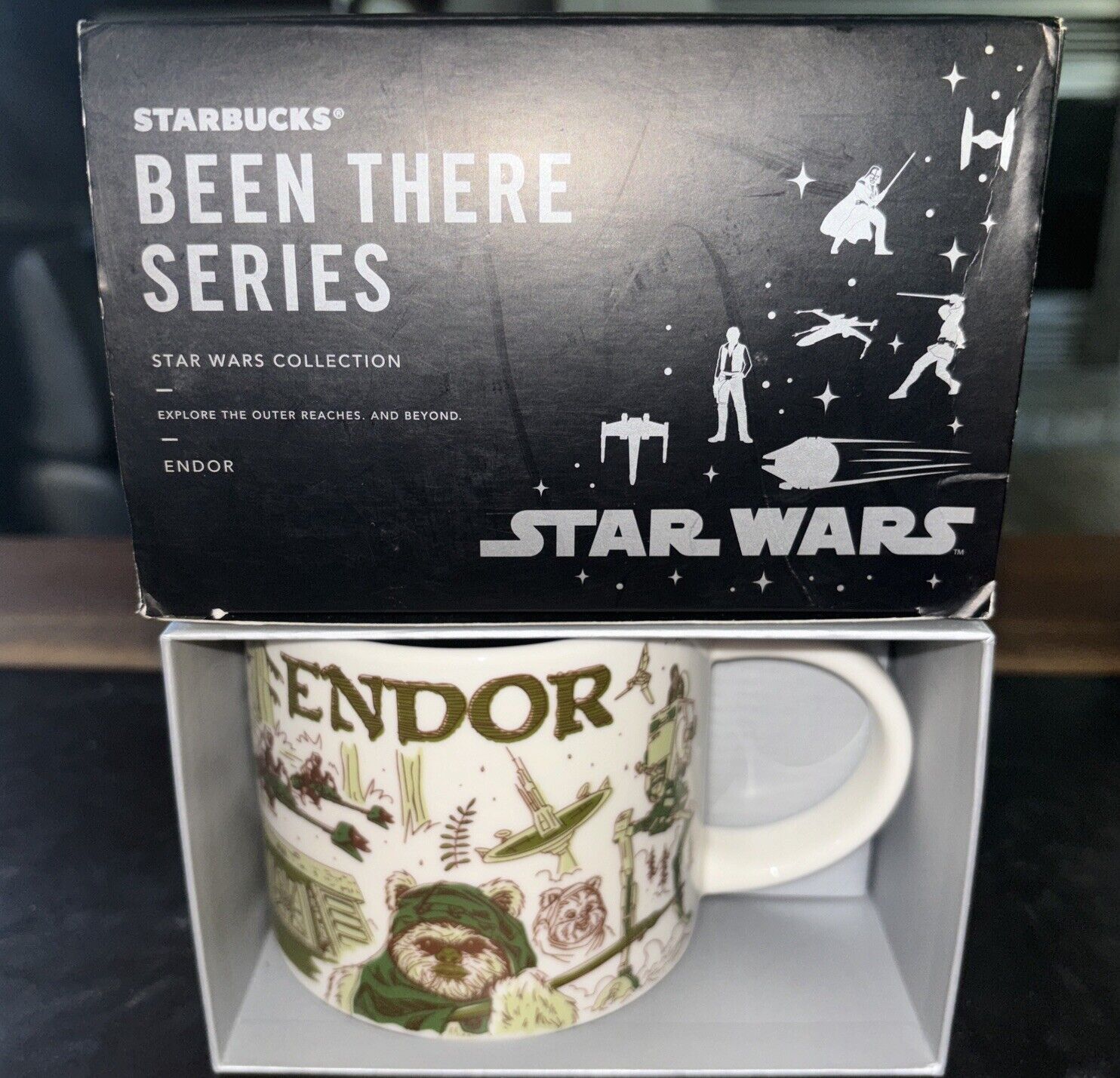 Starbucks DISNEY Star Wars ENDOR Return Of The Jedi Been There Series Mug 2021