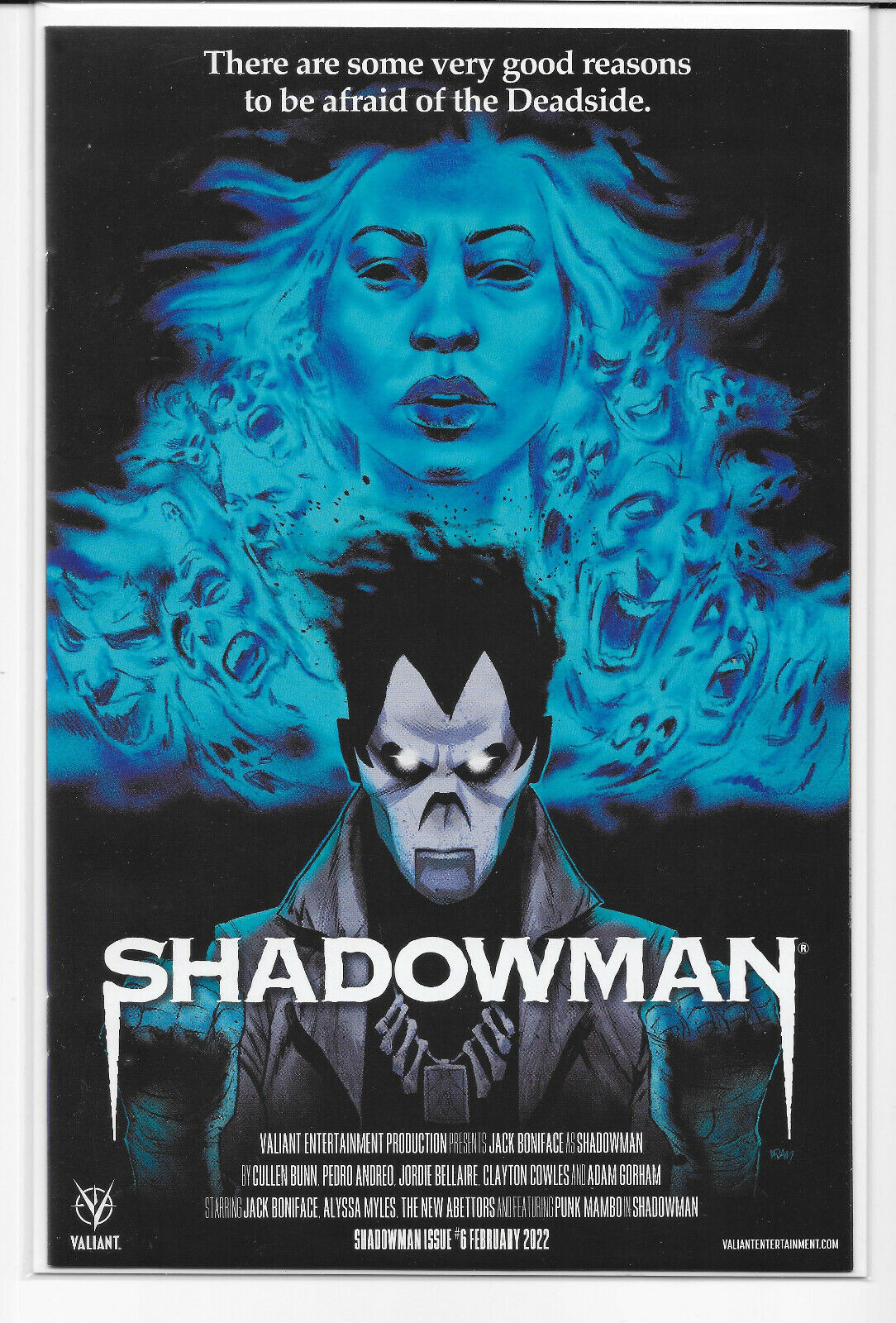 Shadowman #6 B Adam Gorham Homage Variant 1st Print NM/NM+ Vault Comics 2022