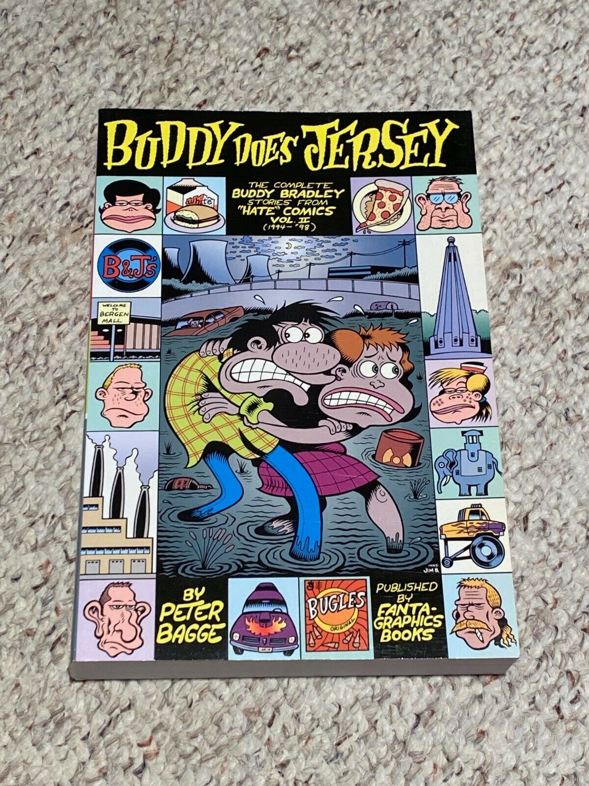 PETER BAGGE Signed BUDDY DOES JERSEY HUGE SOFTCOVER