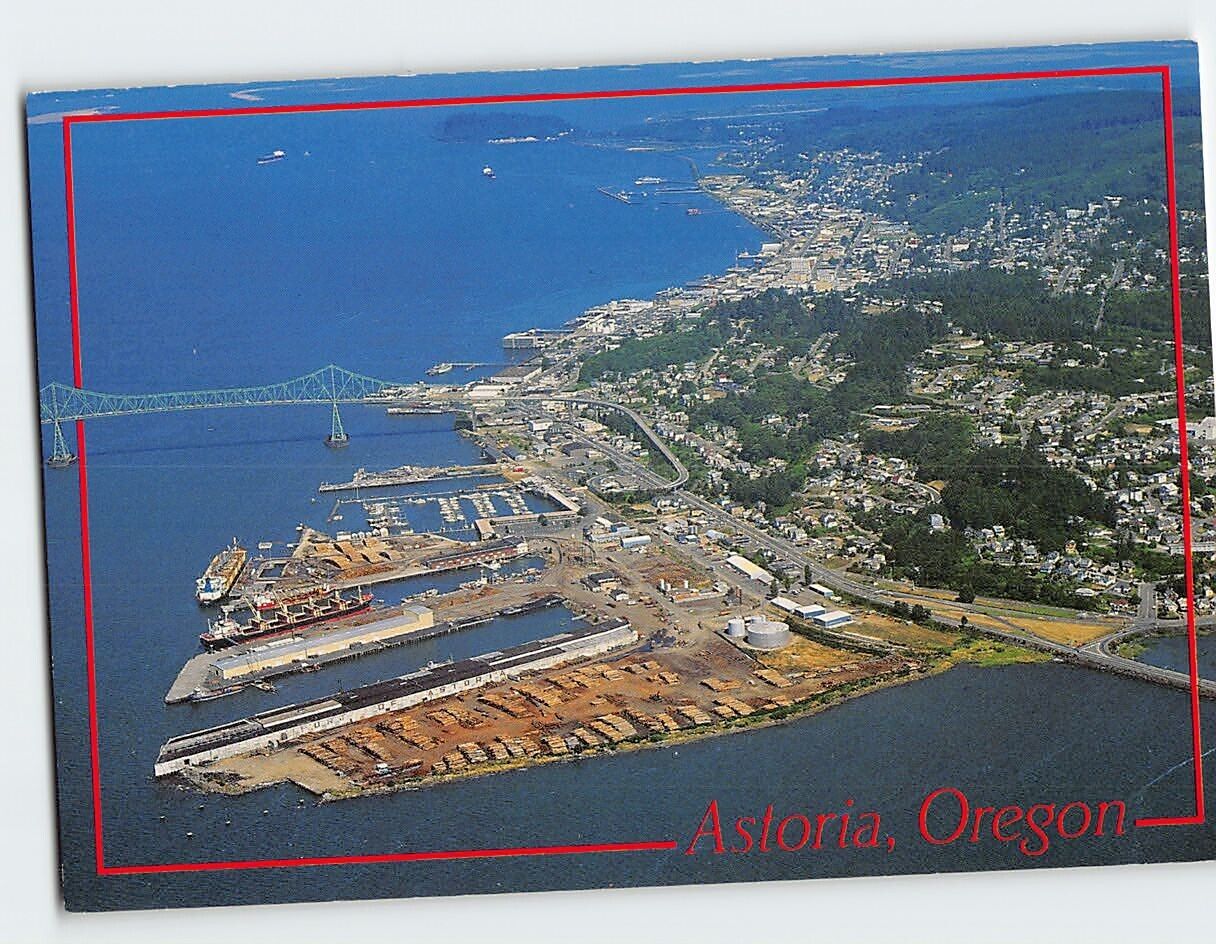 Postcard Astoria, Oregon