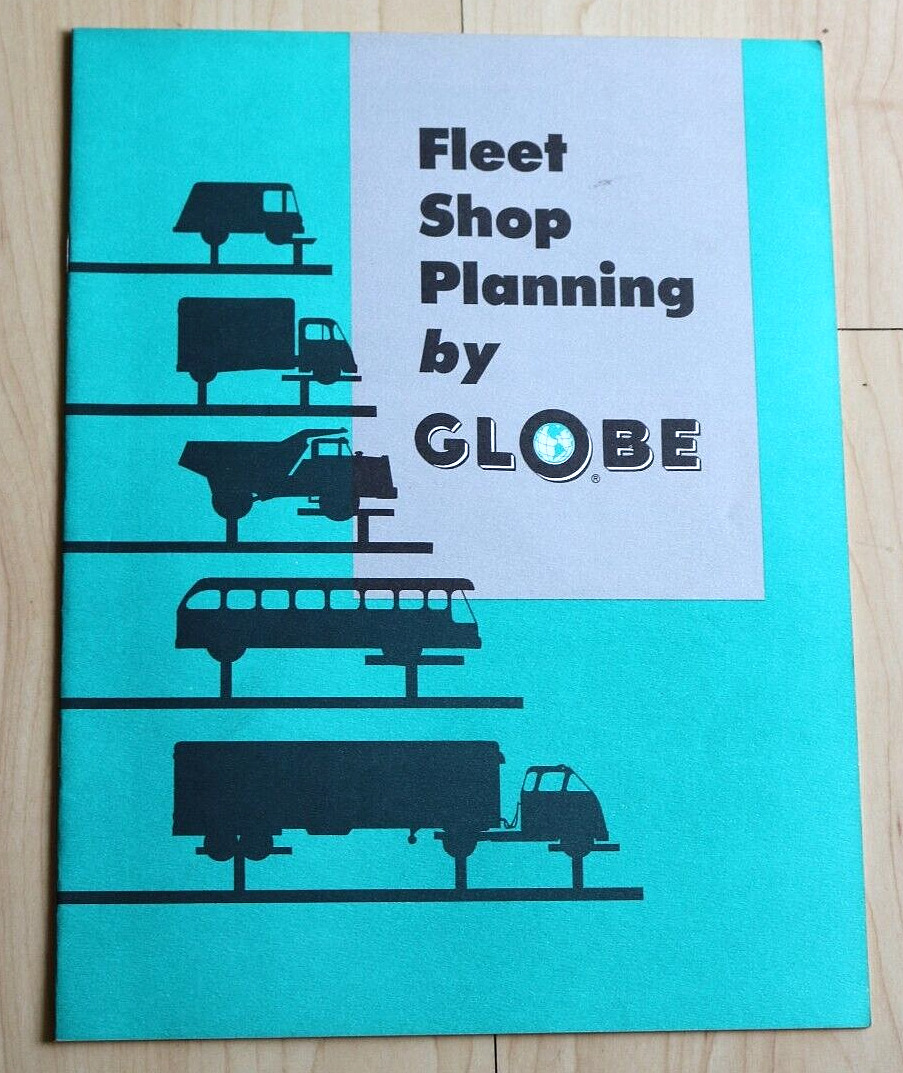 1964 fleet shop planning by globe hoist company booklet