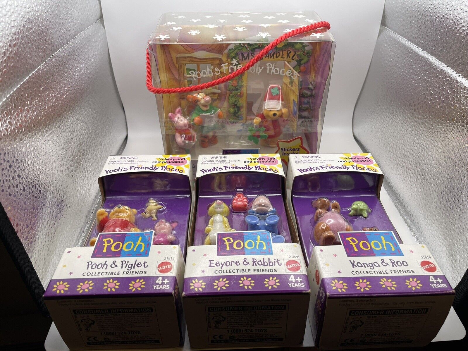 Winnie The Pooh\'s Friendly Places Collectible Friends Lot