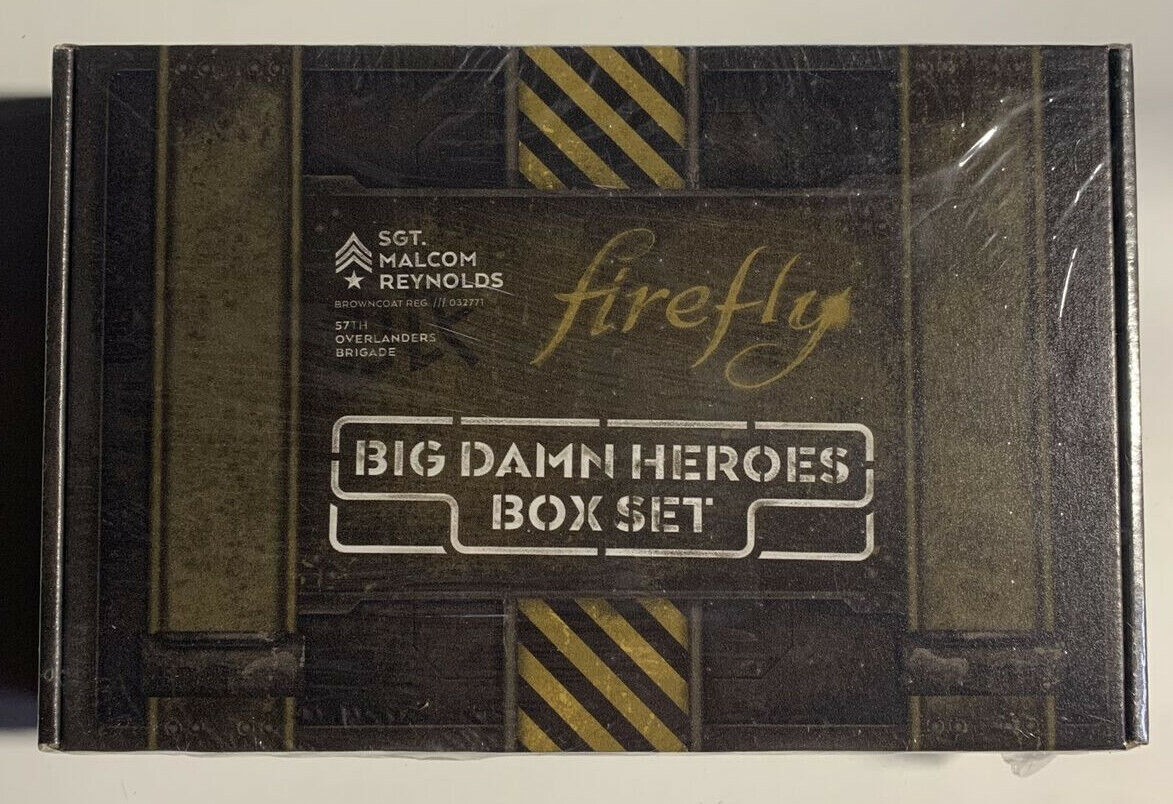 Firefly Big Damn Heroes Box Set NEW and SEALED Limited to 1000 Copies