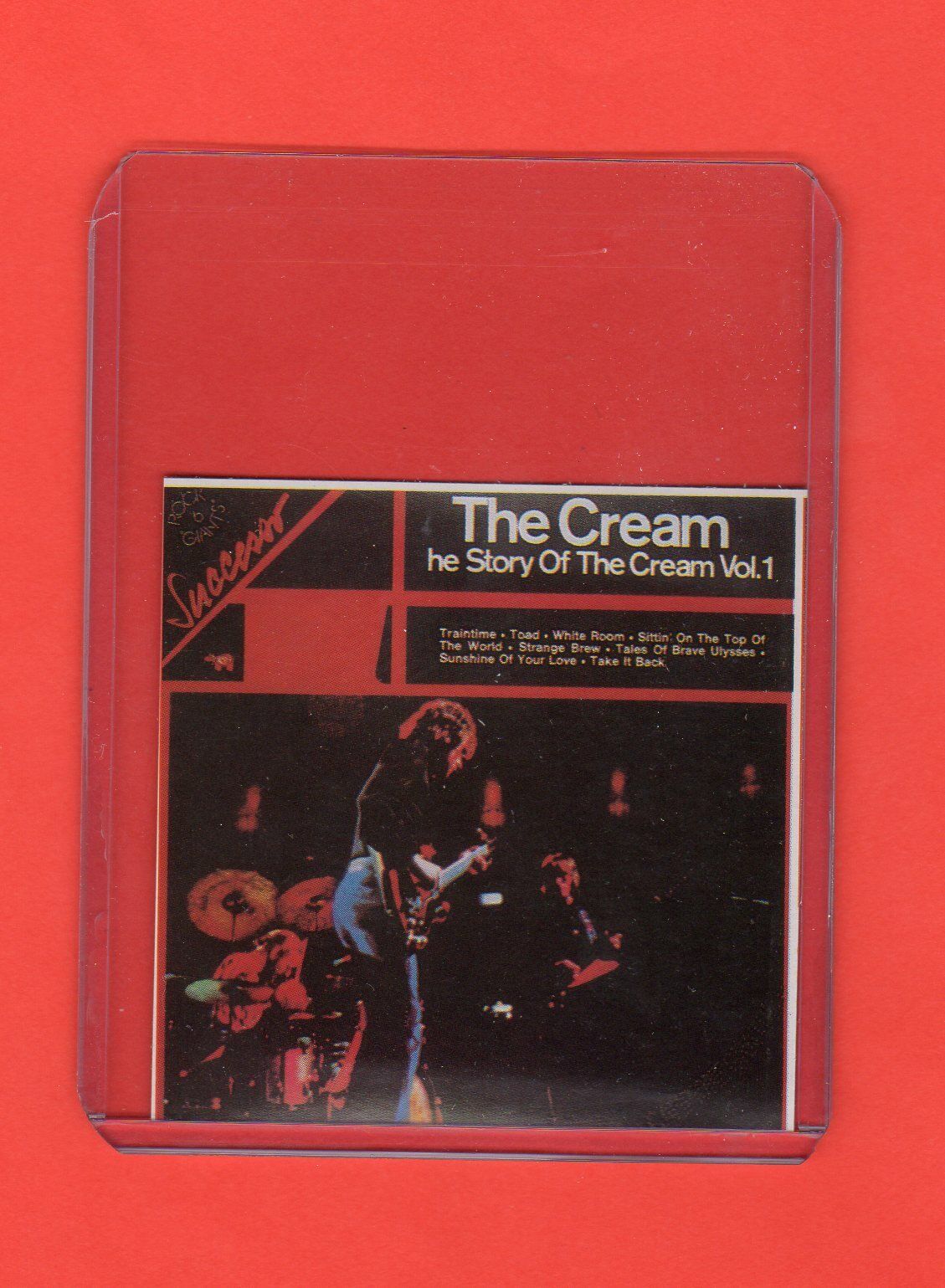 1981 The Cream  Panini Discorama Card  Pack Fresh 