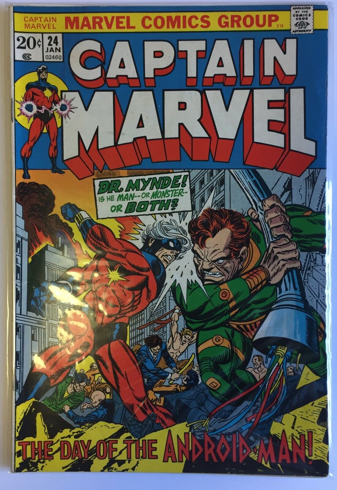 Captain Marvel #24 (Jan 1973, Marvel)