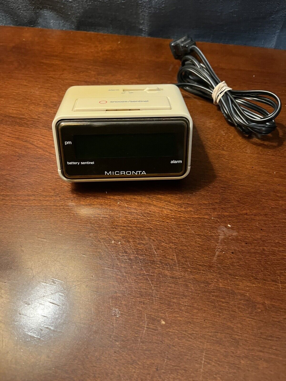 Vintage 1980’s Micronta Digital Alarm Clock Working Tested Works