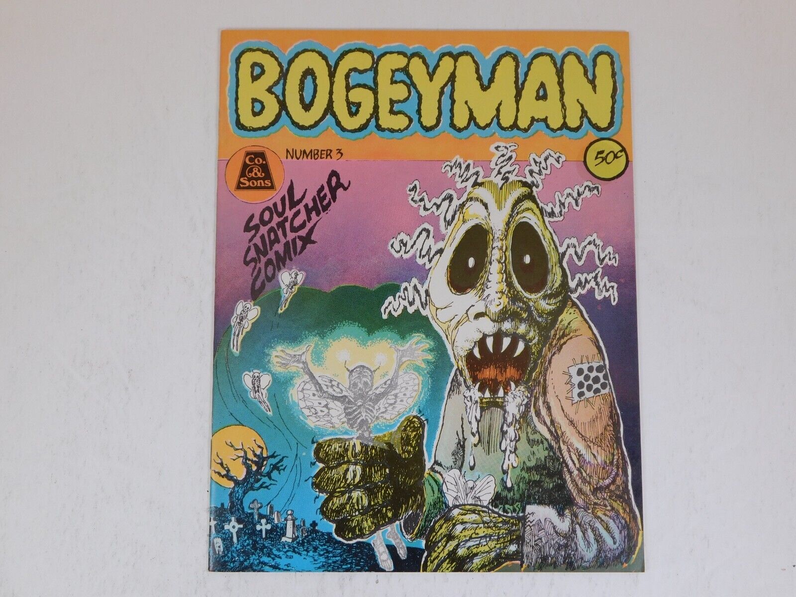 Bogeyman #3 NM 9.4 Underground Comic - Cover Color Variant 1st Print Comix