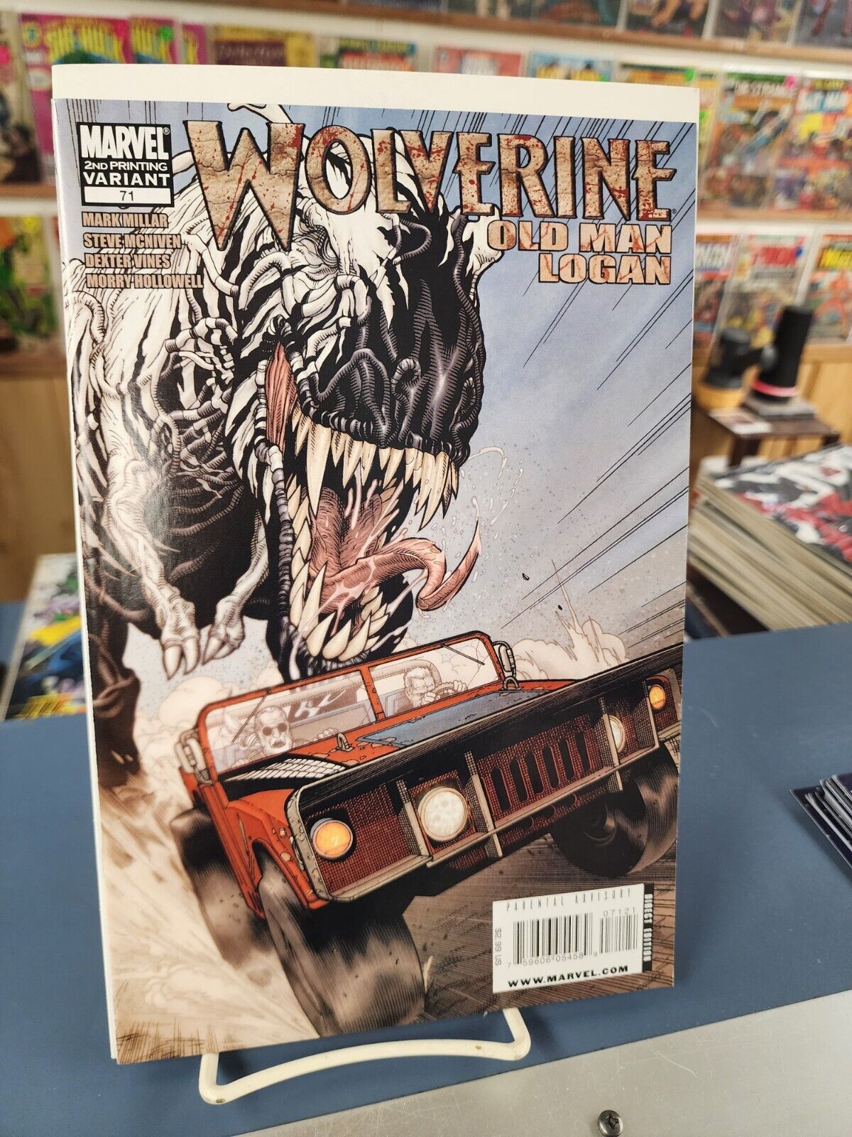 Wolverine Old Man Logan #71. 2nd Print Variant. Near Mint