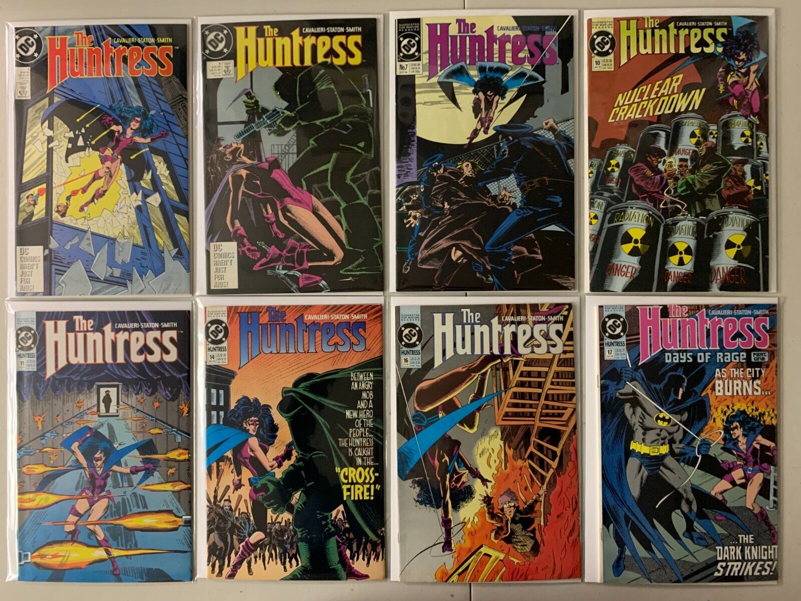 Huntress lot #2-19 9 diff avg 6.0 (1989-90)