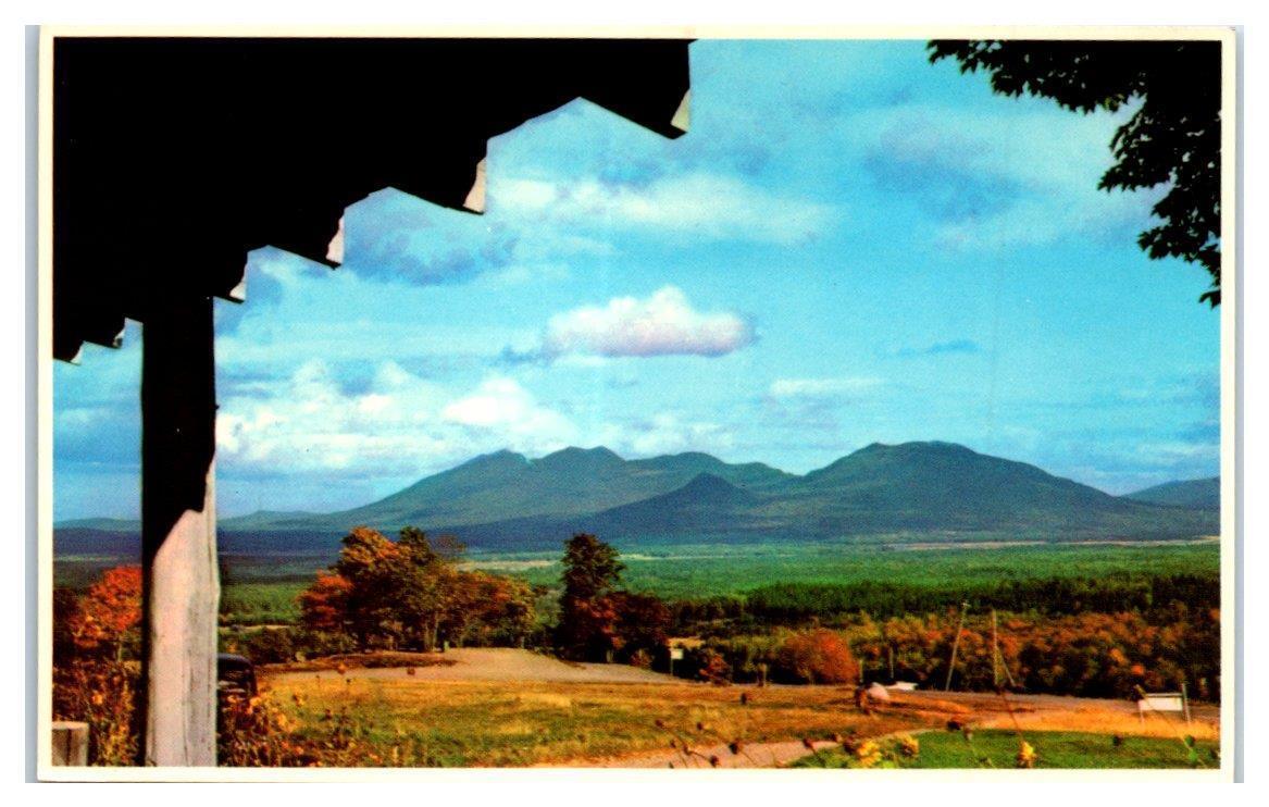 Mt. Bigelow Eustis Ridge Farm Maine Unused Postcard