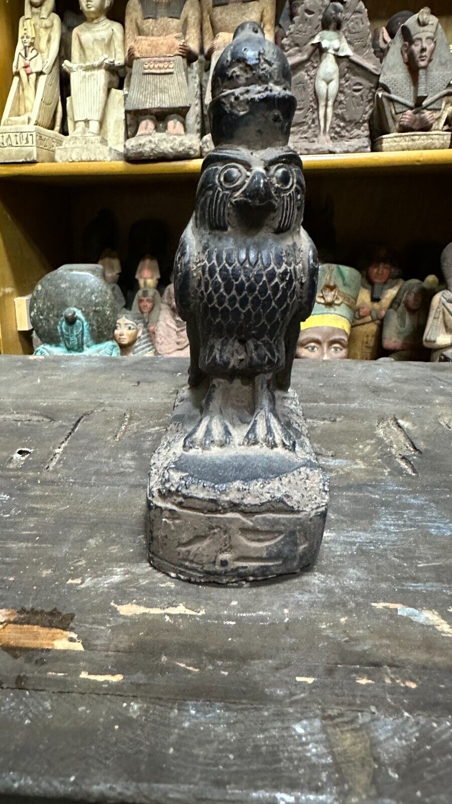 Unique Ancient Egyptian Antiques Egyptian Goddess Horus Egyptian falcon BC