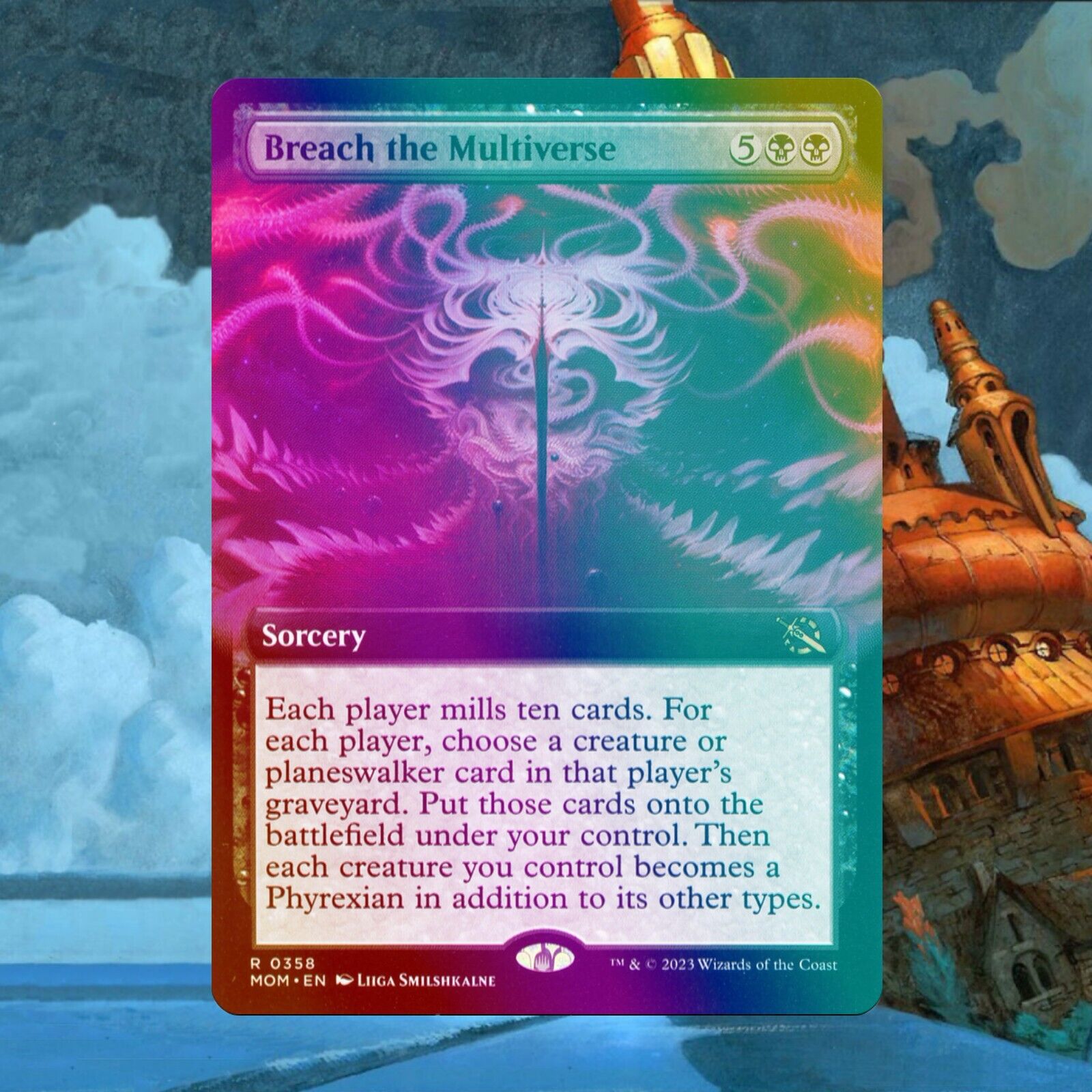 [MTG] [MAGIC] Breach the Multiverse [Foil][Extended] - MOM [NM]