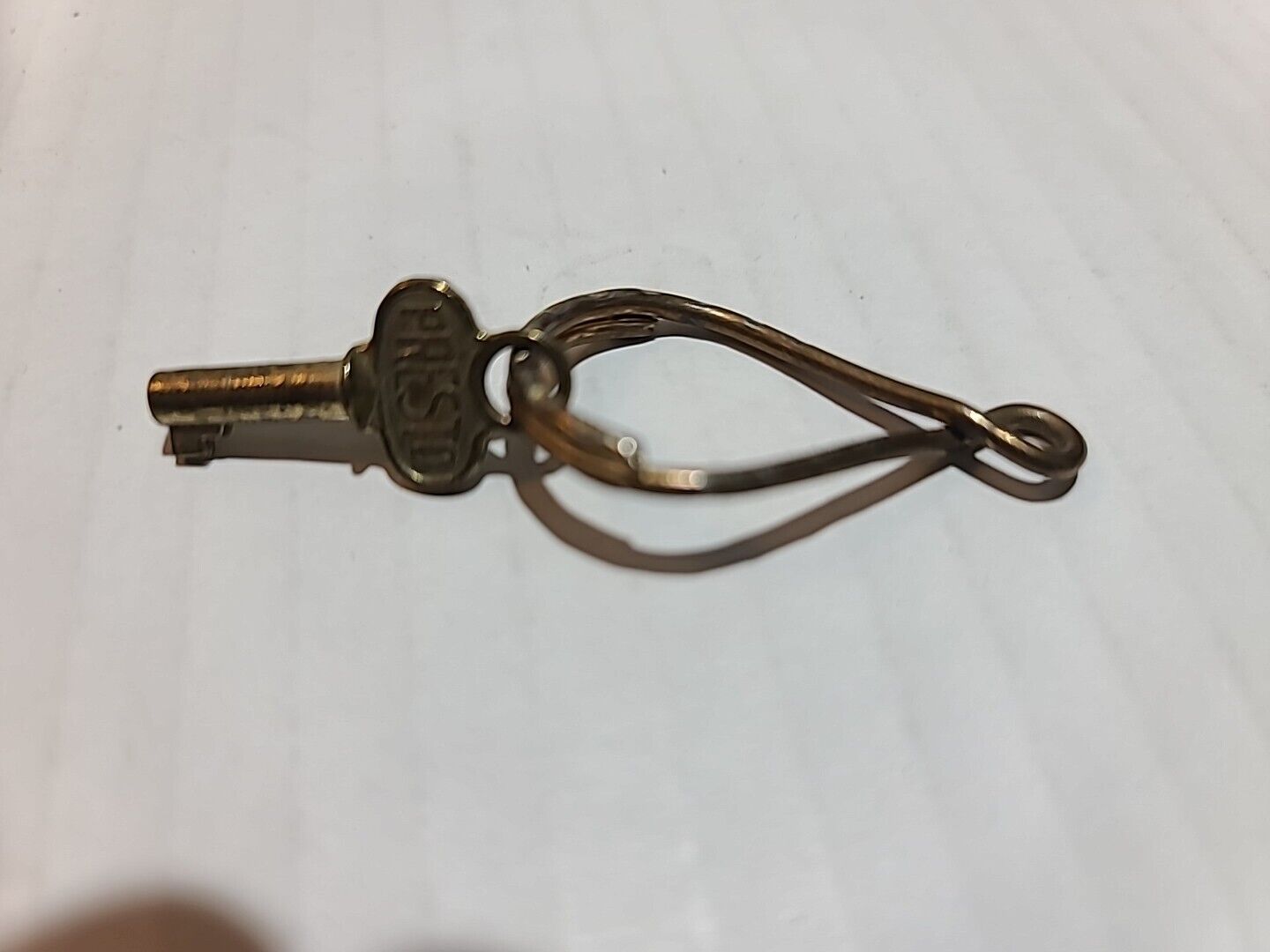 Vintage Presto Lock Co Key Small Jewelry Barrel Luggage Skeleton 1\