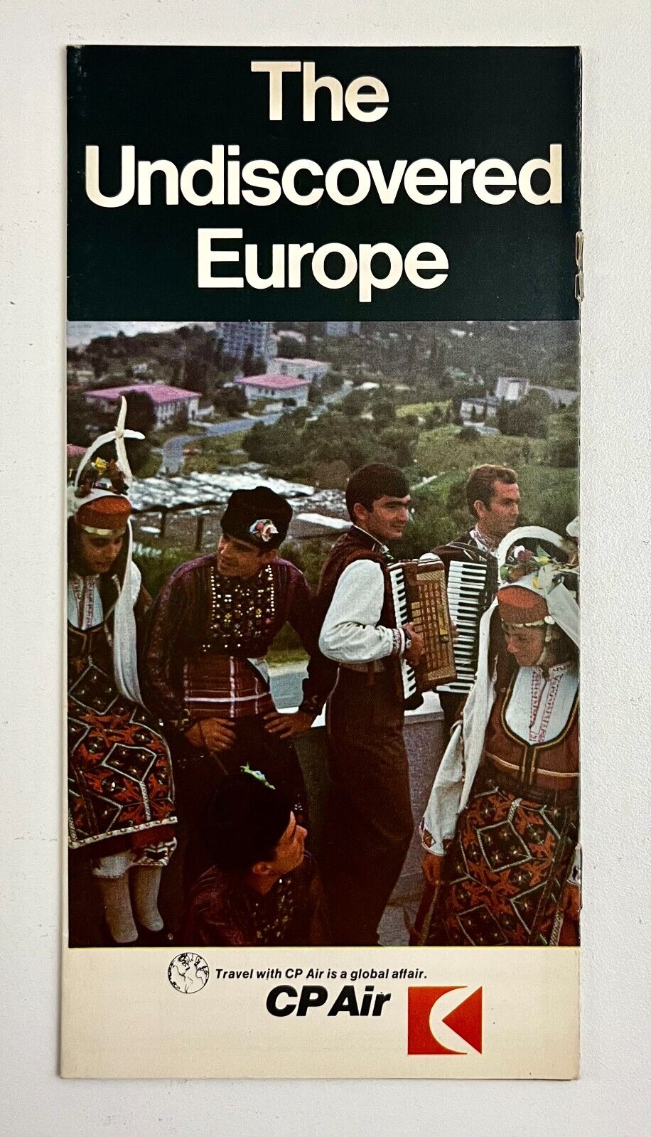 1970 CP Air Tours Canada Pacific Undiscovered Europe Vintage Travel Brochure