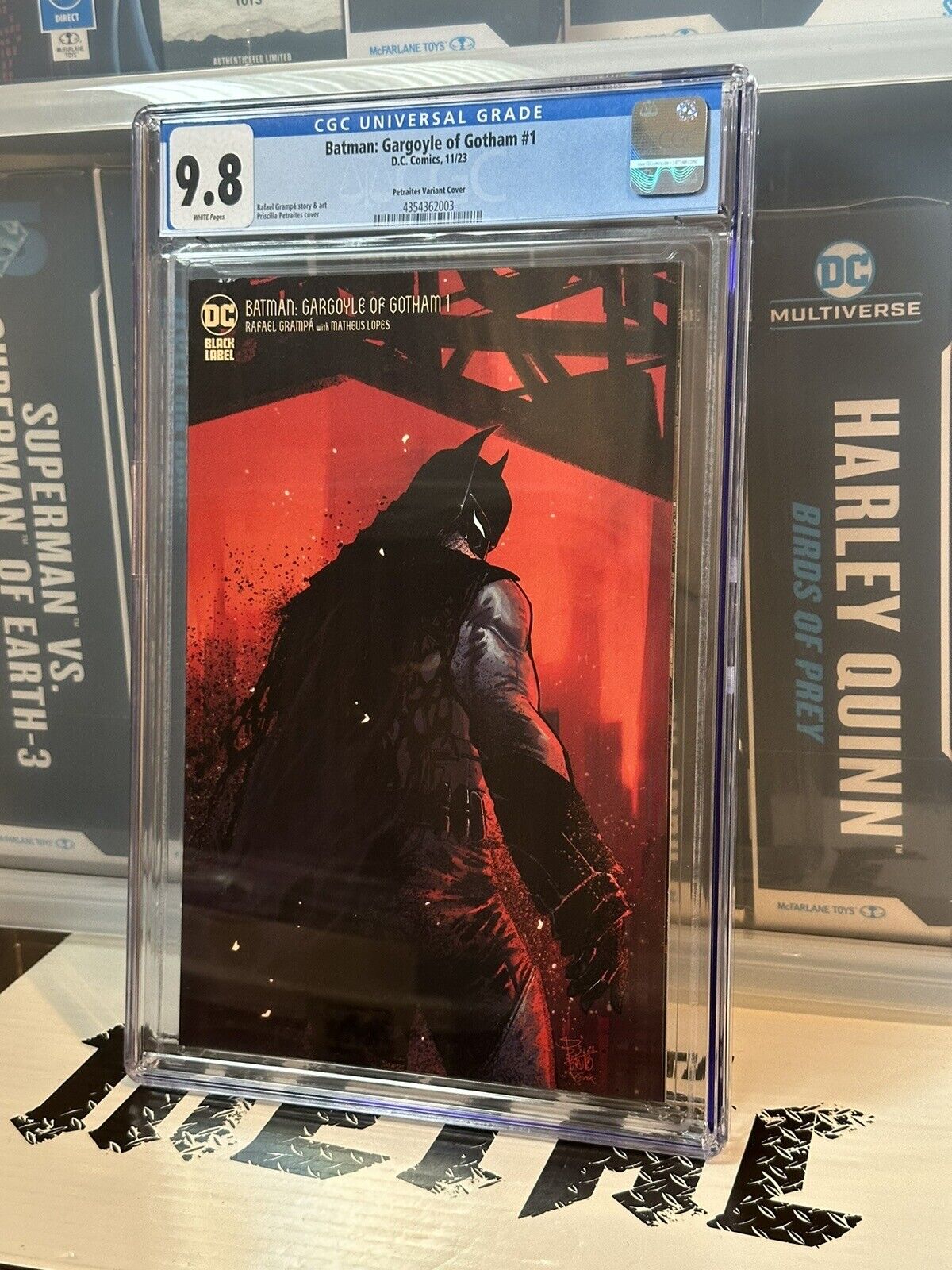 Batman: Gargoyle of Gotham #1 CGC 9.8 1:50 Petraites Variant Cover LE DC MT New