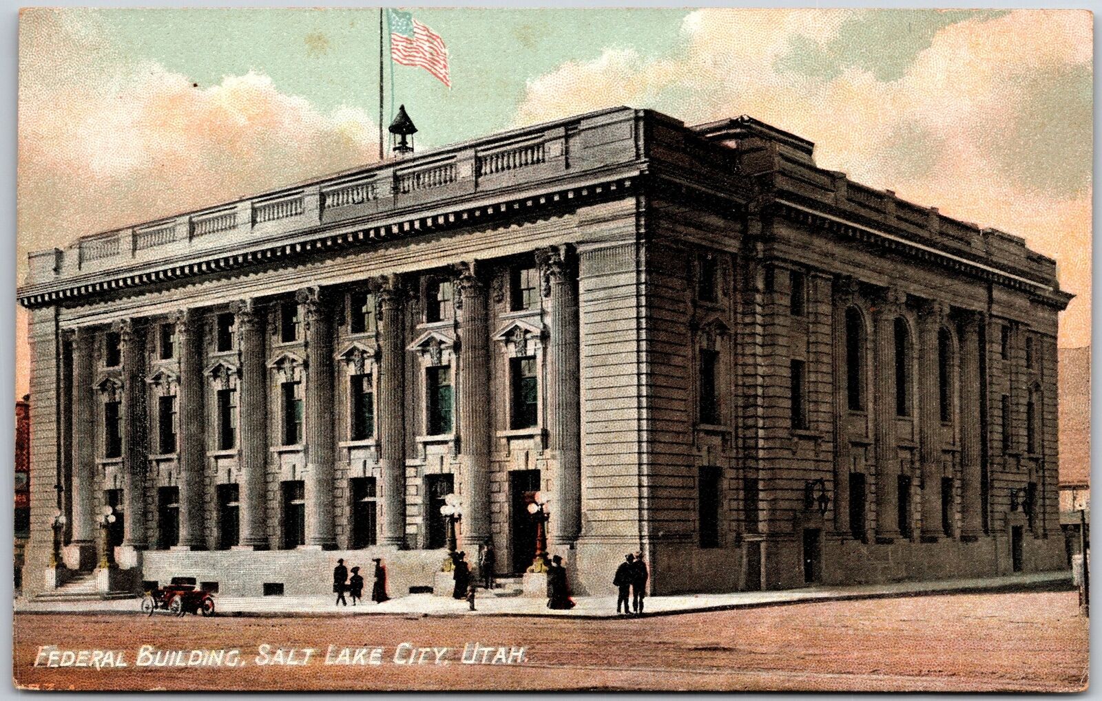 Federal Building Salt Lake City Utah UT Historical Landmark Postcard