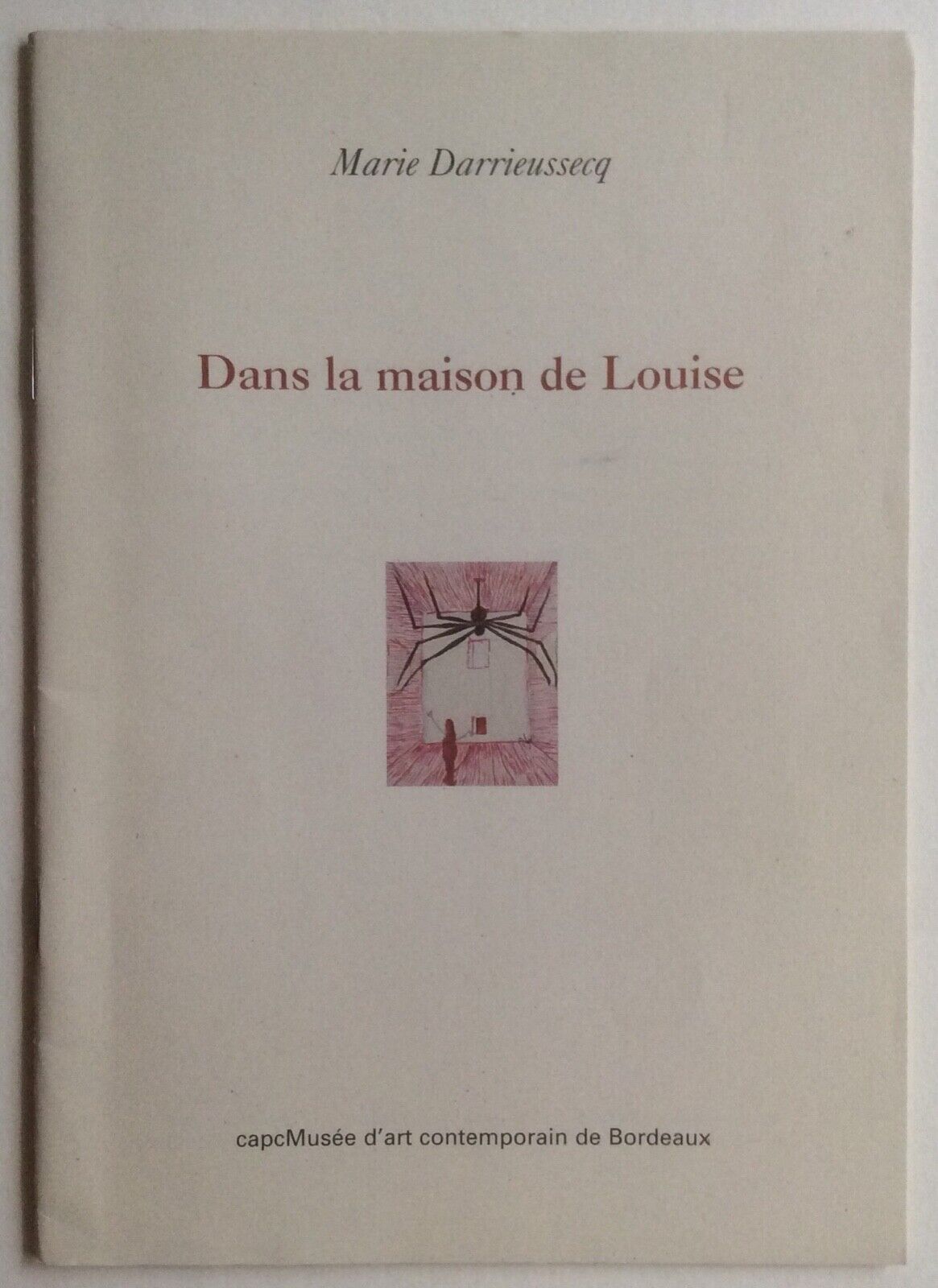LOUISE BOURGEOIS - MARIE DARRIEUSSECQ - 1998 badge