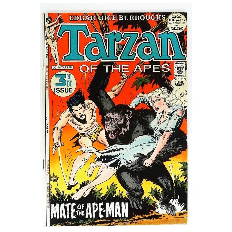 Tarzan (1972 series) #209 in Very Fine condition. DC comics [i]