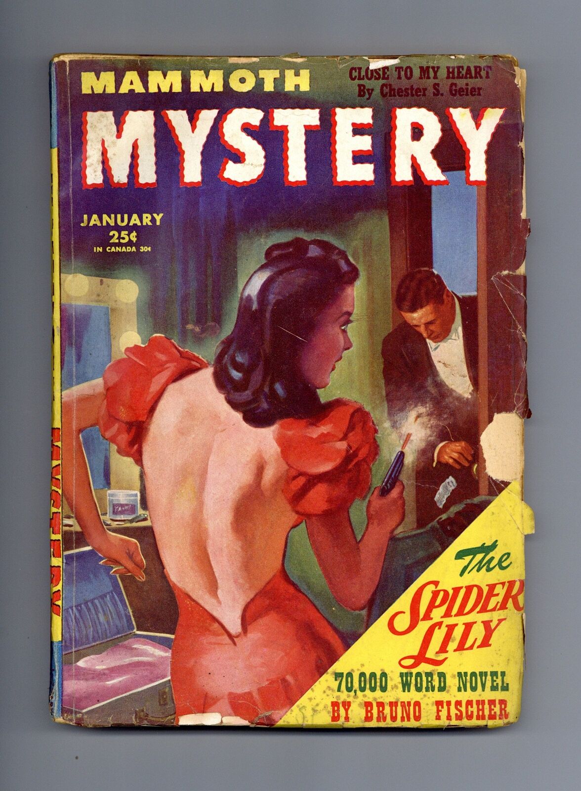 Mammoth Mystery Pulp Jan 1946 Vol. 2 #1 GD