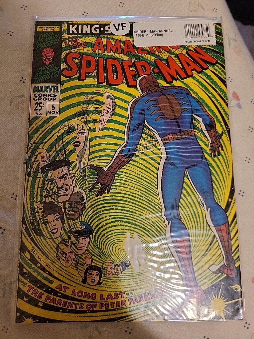 SPIDER-MAN ANNUAL (1964 Series)  (MARVEL) #5 Very Fine Comics Book