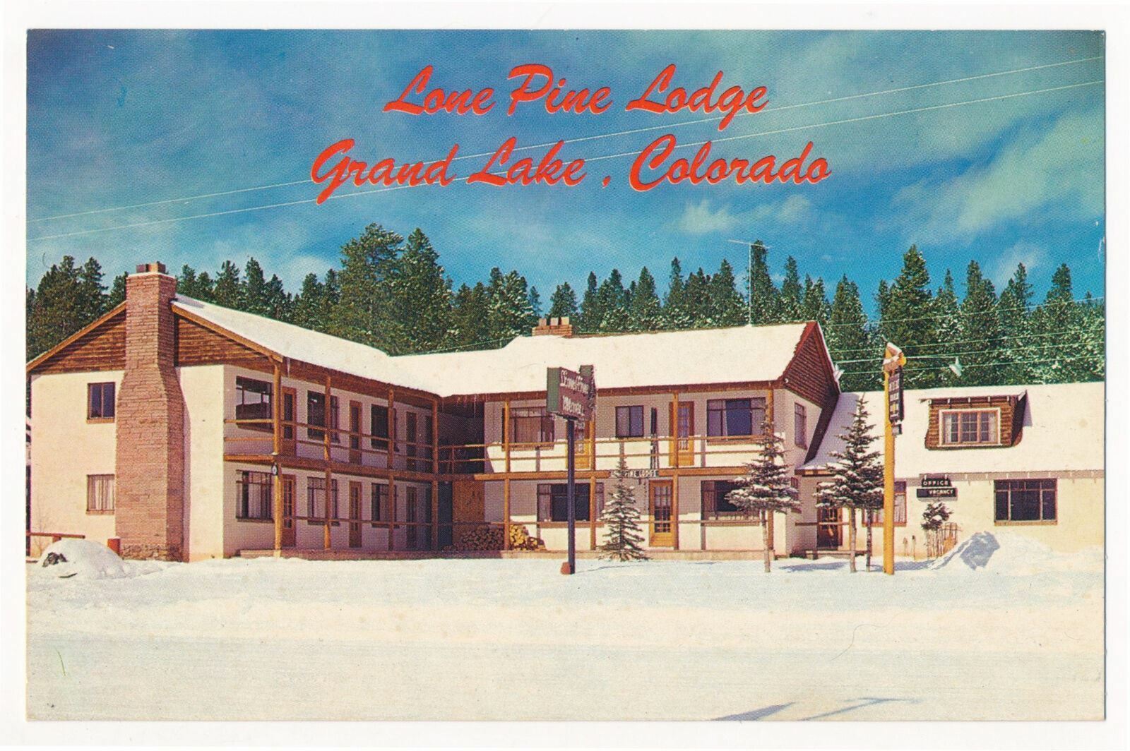 Lone Pine Lodge, Grand Lake, Colorado
