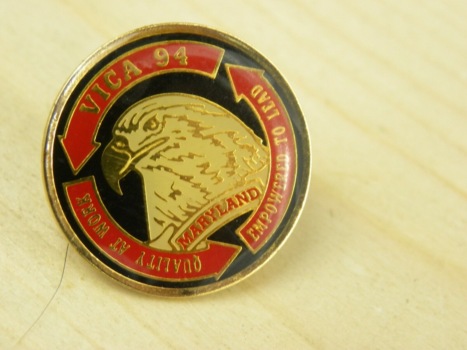 Valley Industry Commerce Association 1994 Pin Maryland Eagle Collectible