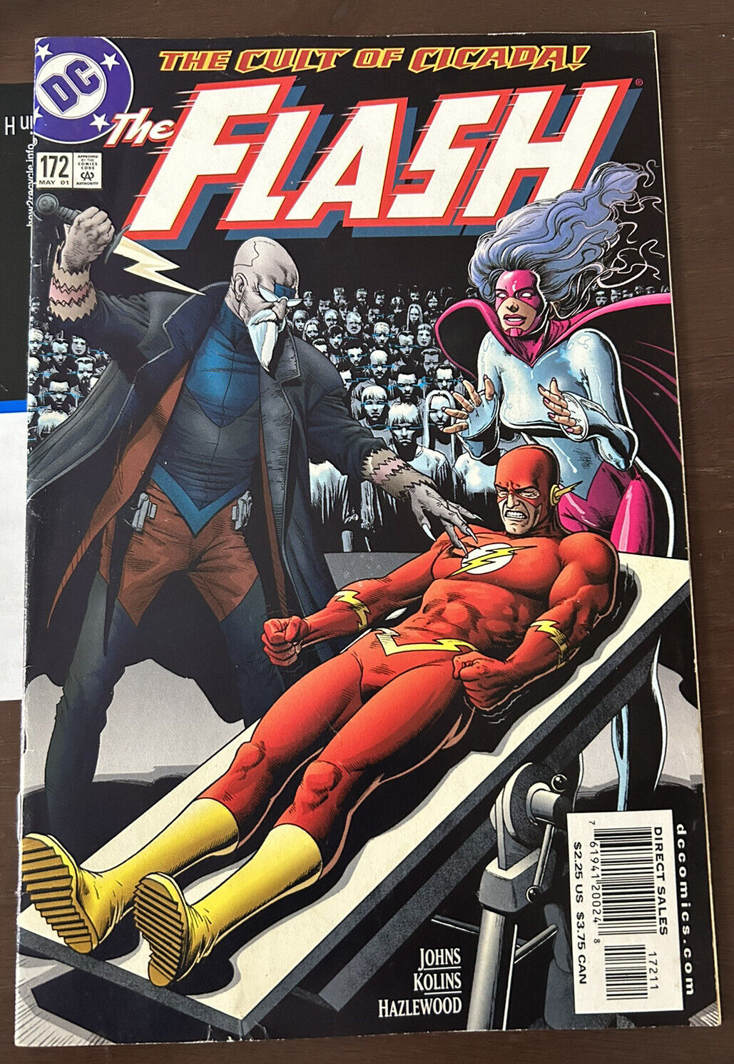 The Flash #172 2001  Cicada Brian Bolland Cover