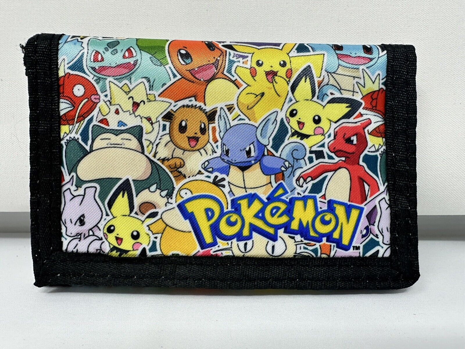 Pokemon Standard Trifold Nylon Wallet
