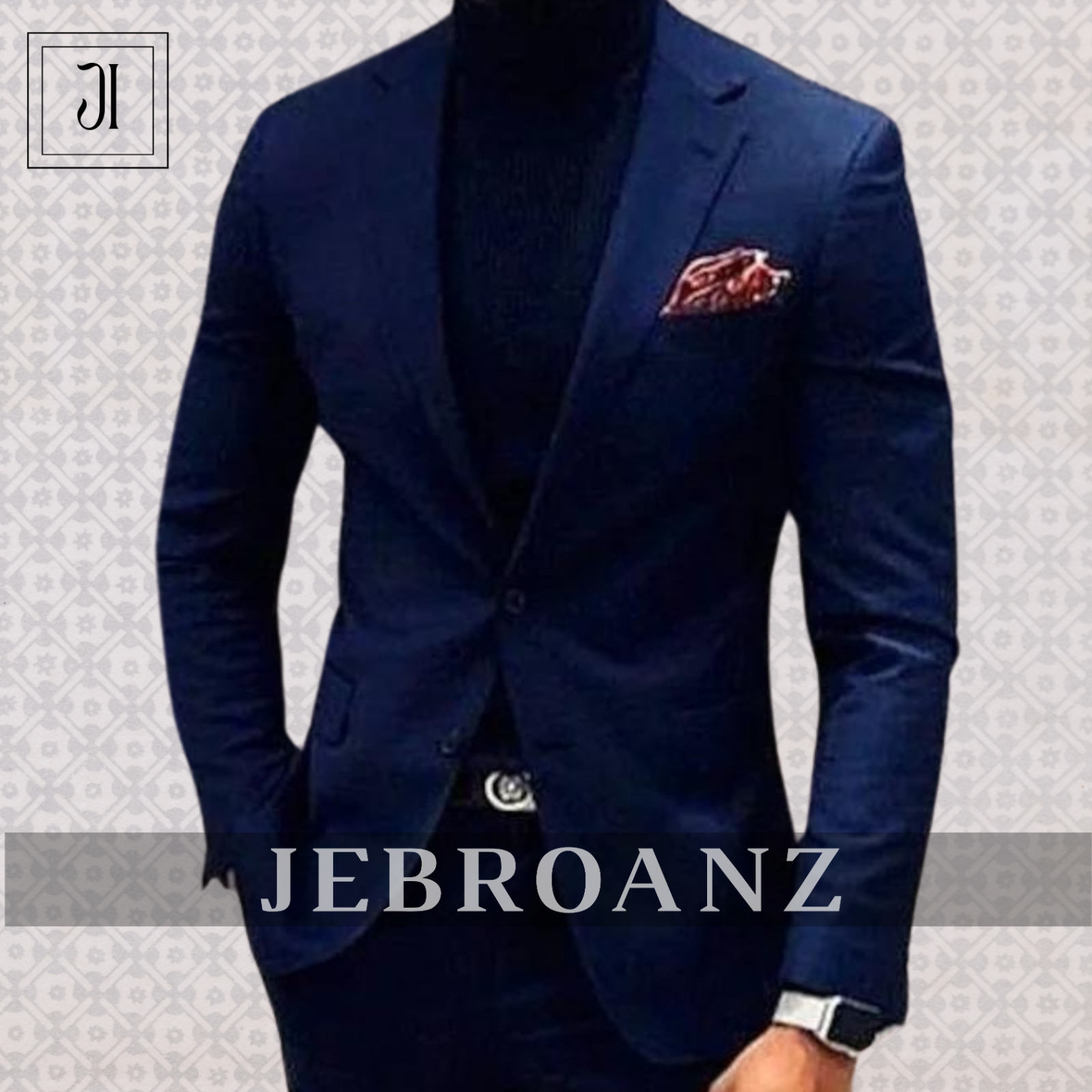 New Bespoke Blue Suit For men , Men Suits 3 piece, Slim fit Groom Wedding Suits