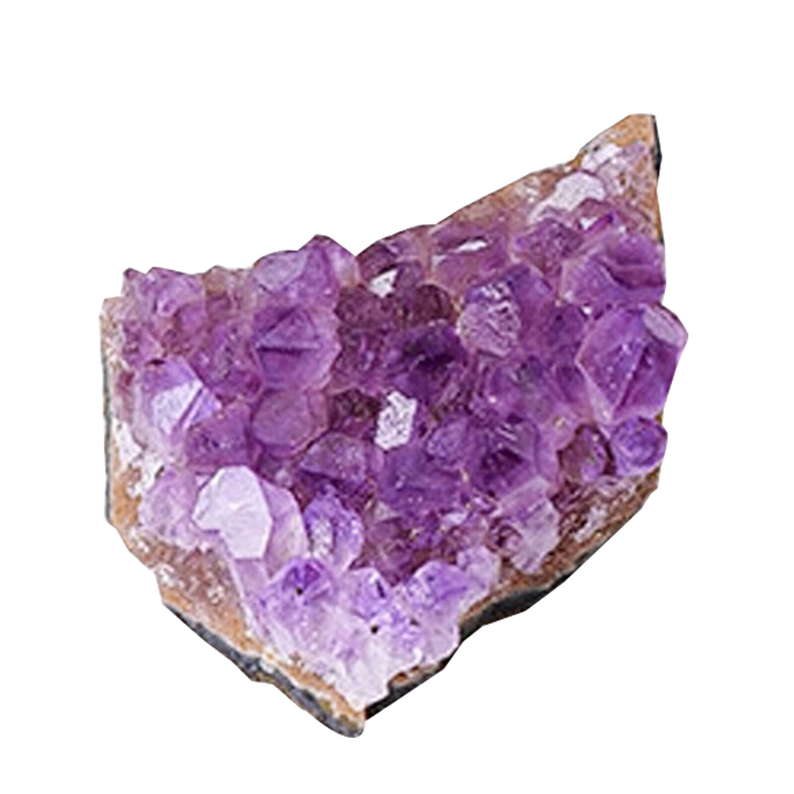 1x Natural Purpler Amethyst Quartzs Geode Crystal Cluster Healing Specimen Decor
