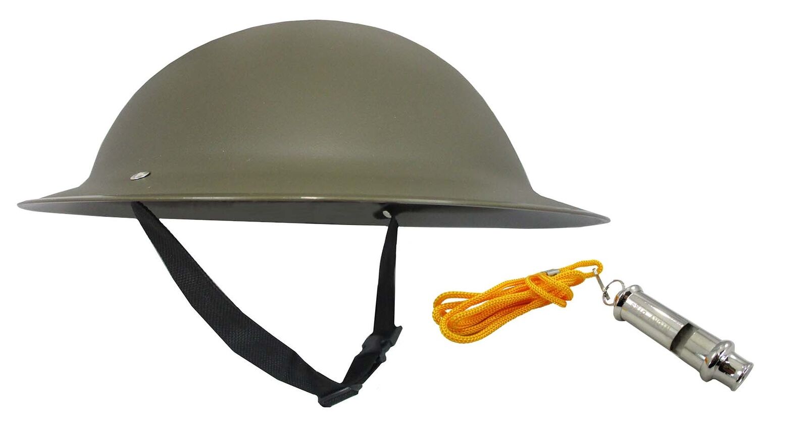 Adult Ally Army Helmet and Trench Whistle Costume, Multicolor, One Size