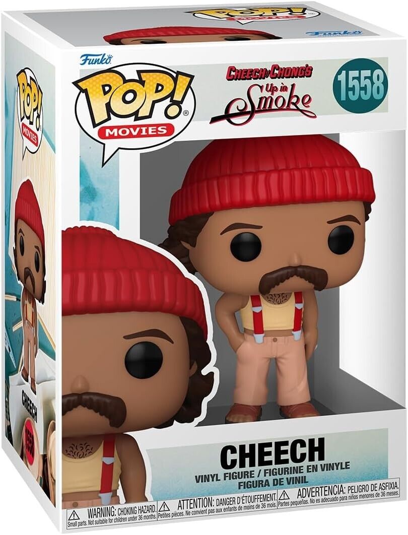 Funko Pop Cheech & Chong Up in Smoke - Cheech Figure w/ Protector