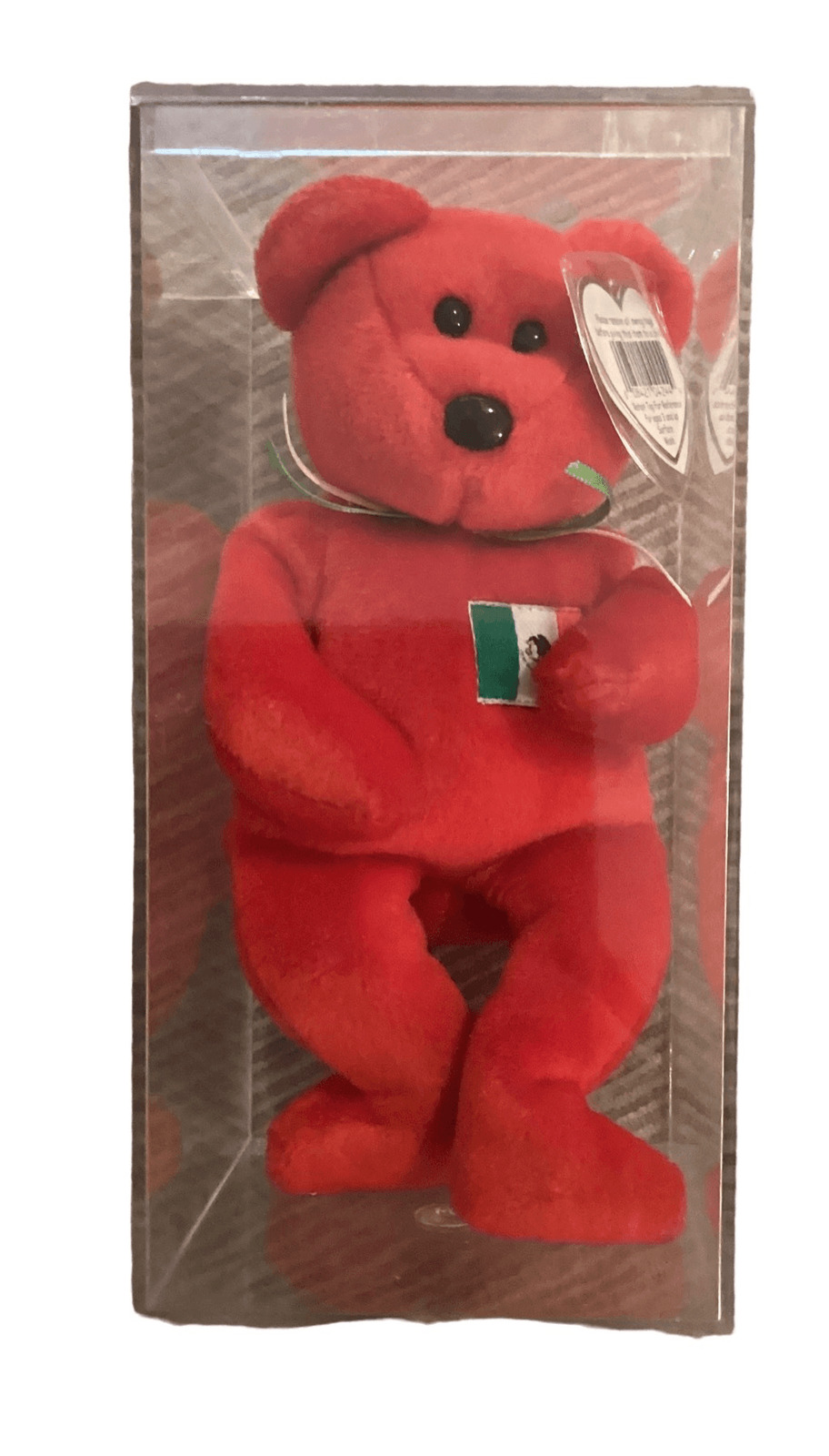 1999 Osito Bear Ty Beanie Baby Plush Collectible Tag Error Misspellings Mexican