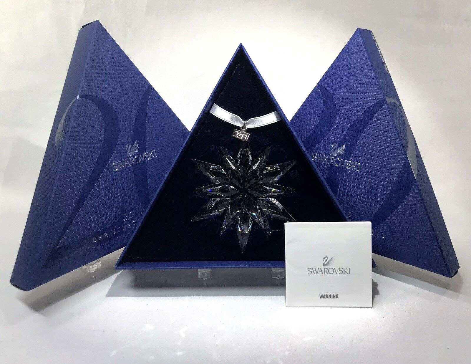 SWAROVSKI 2011 ANNUAL EDITION LARGE CLEAR ORNAMENT 20th - AUTHENTIC *BRAND NEW*