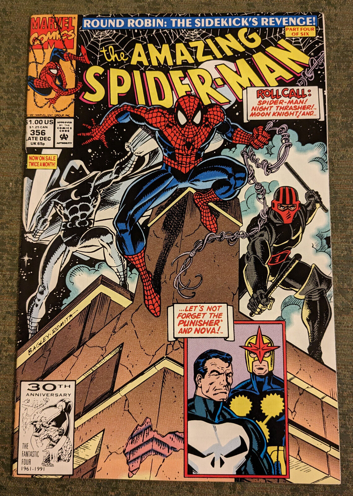 The Amazing Spider-Man #356 - comic book - original 1st printing - 1991
