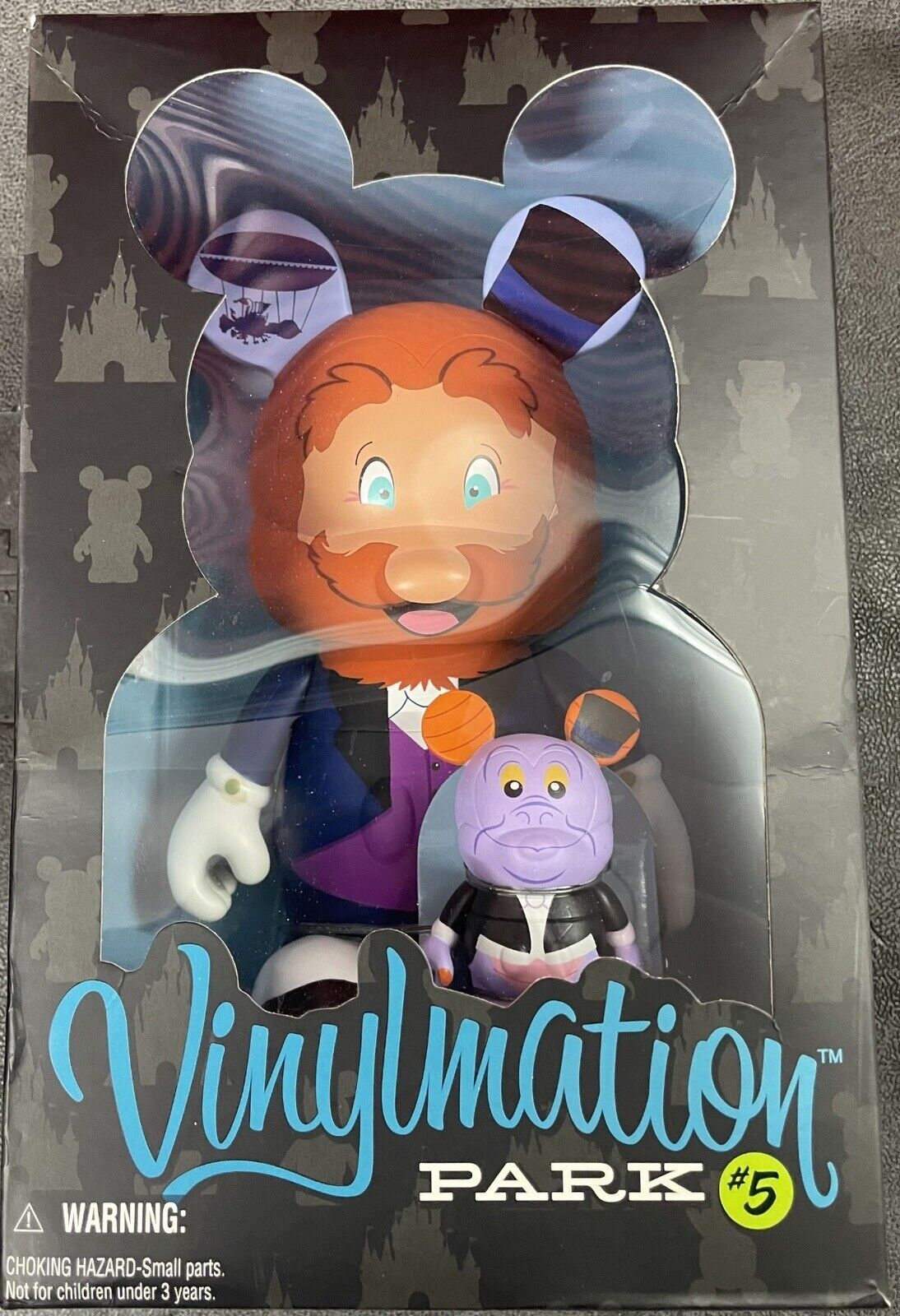 Disney Vinylmation Dreamfinder 9” And Figment 3” Set New In Box Series 5