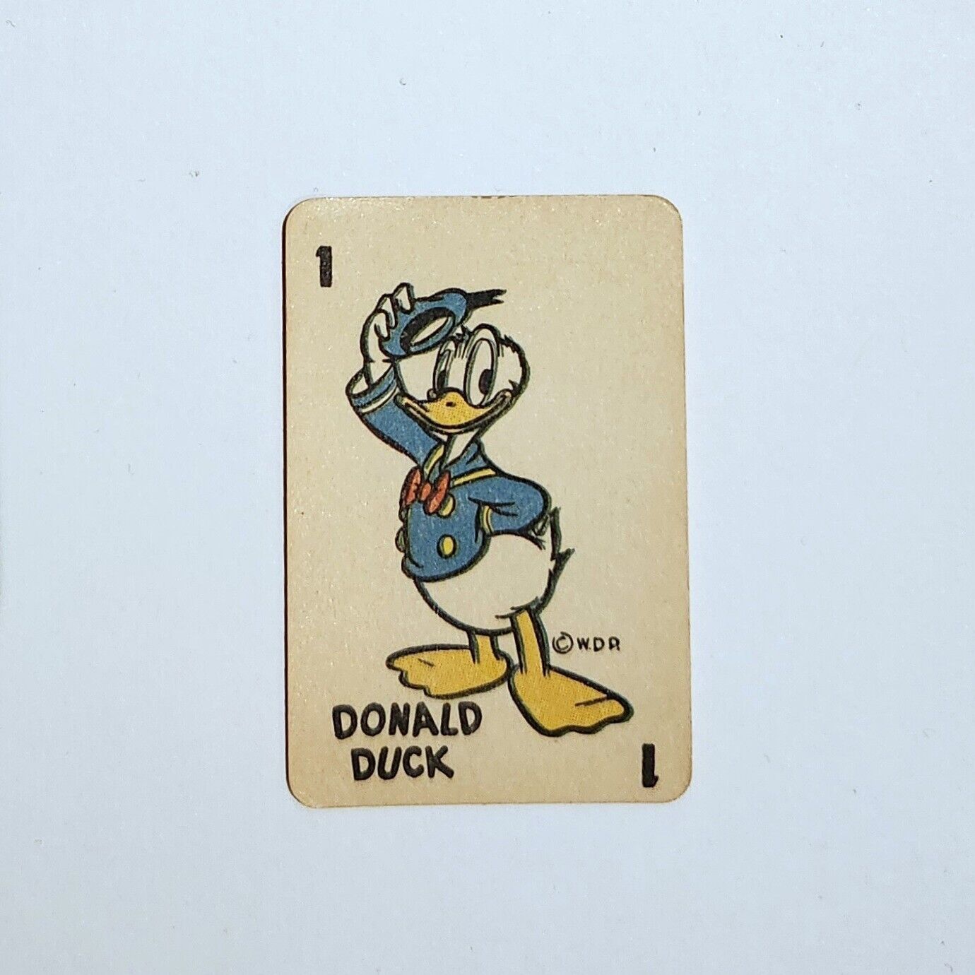Donald Duck Single (High Grade) / 1946 Donald Duck Mini Card Game / Disney