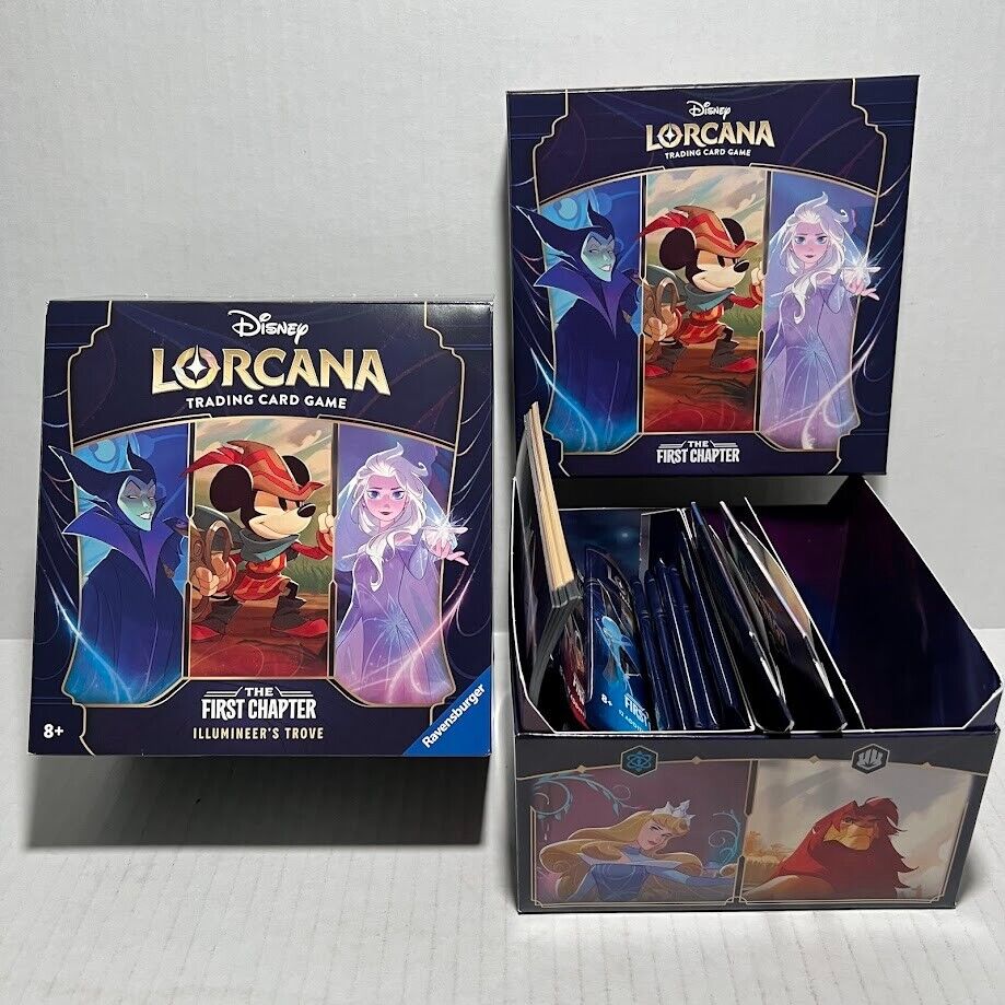 Disney Lorcana The First Chapter Illumineer’s Trove EMPTY BOX