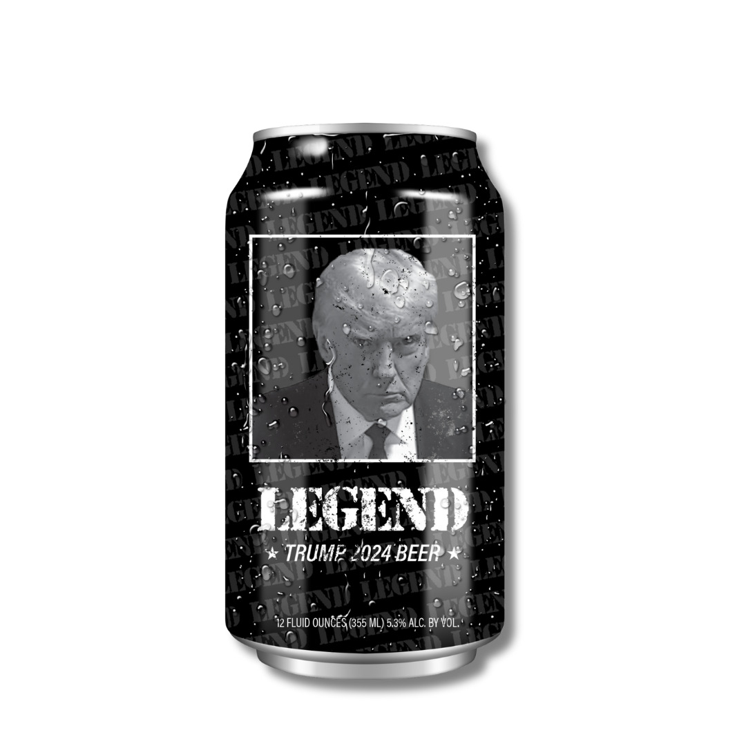 TRUMP BEER CANS--Conservative Dad\'s Revenge for Collectors 24 pk limited edition