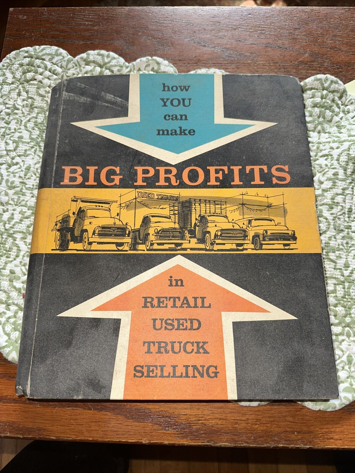 Vintage 1959 Ford How You Can Make Big Profits In Retail Used Truck Selling Book