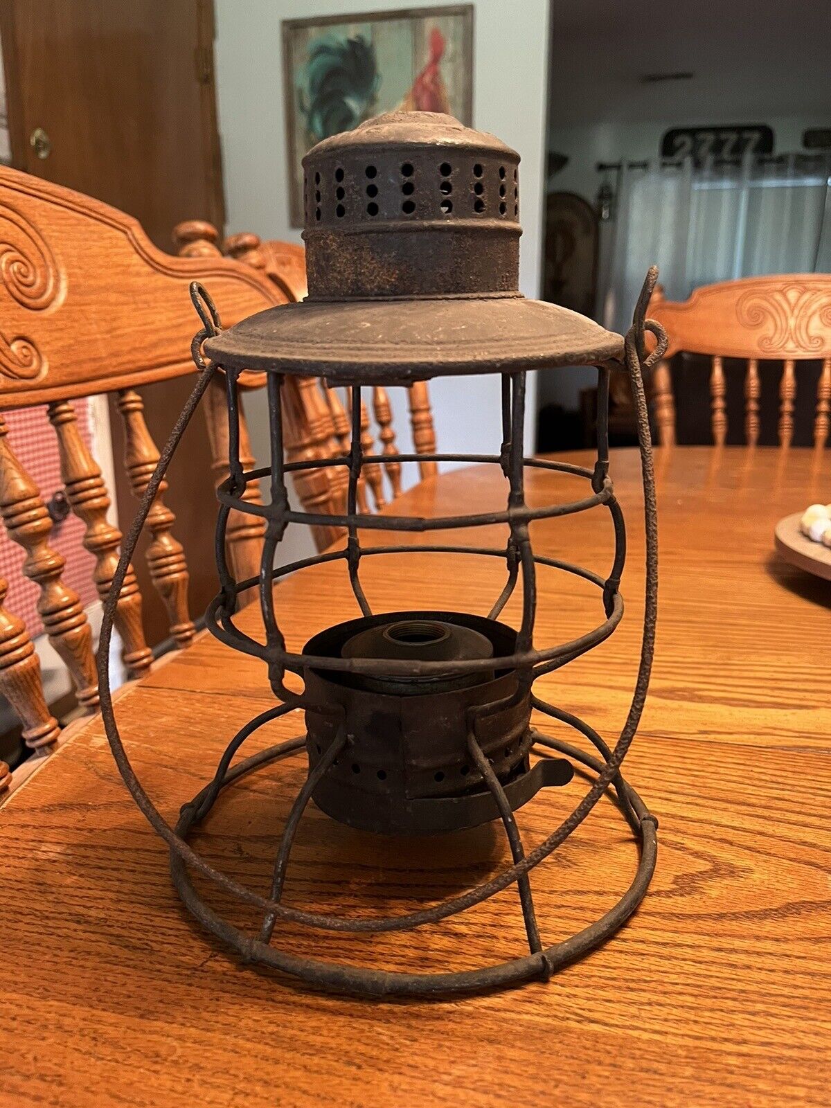 Antique Railroad Style Lantern PITTSBURGH GAGE & SUPPLY CO PITTSBURGH pa